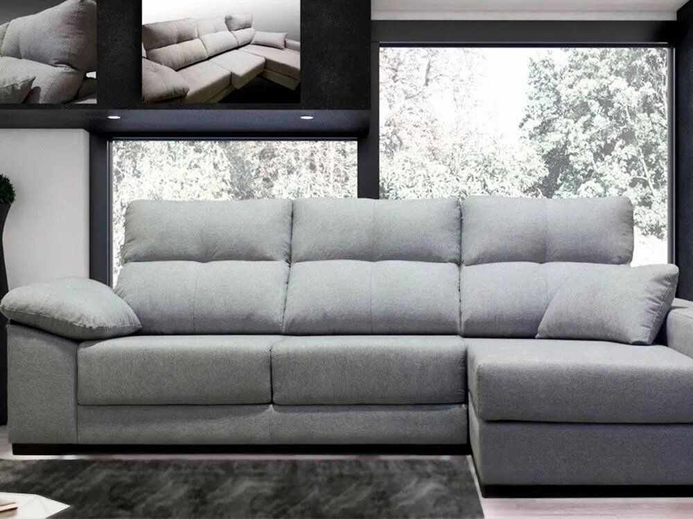 Sofa chaise modelo Ferr - CentroSofá