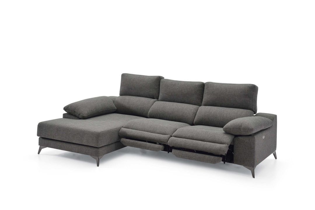 sofas chaise longue con asientos relax